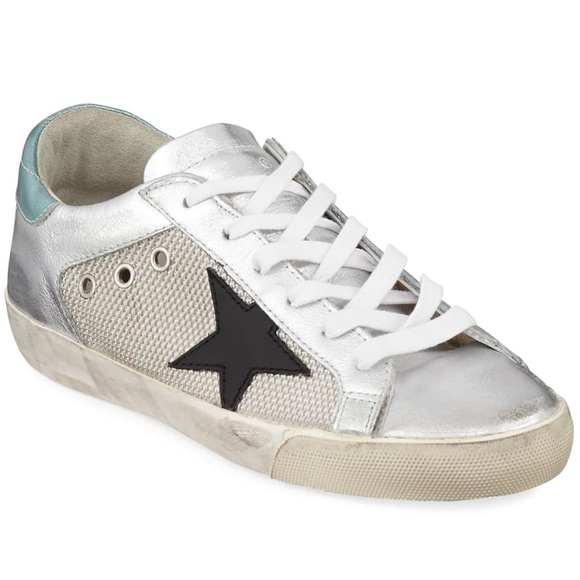 Golden Goose Shoes Golden Goose Silver Star Superstar Size